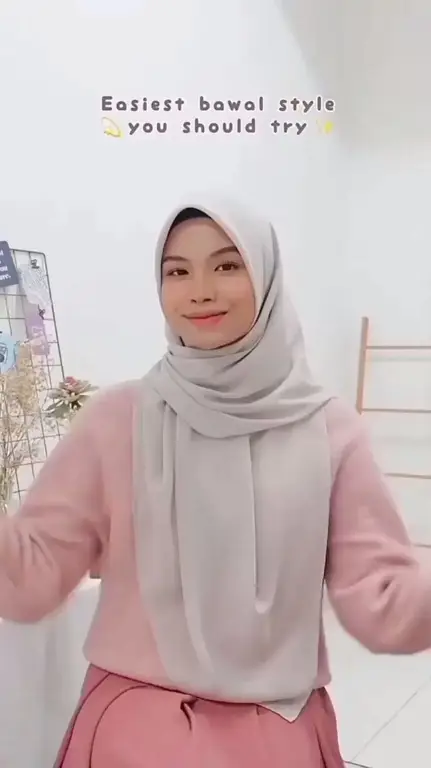 Tutorial hijab modis