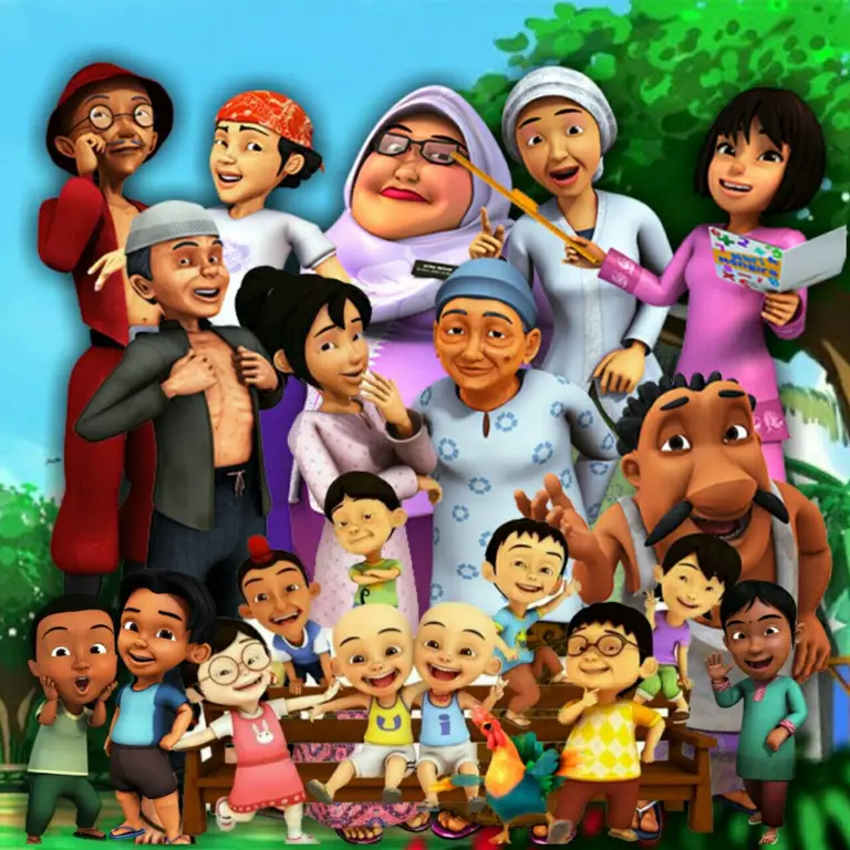 Gambar Upin dan Ipin yang lucu dan imut