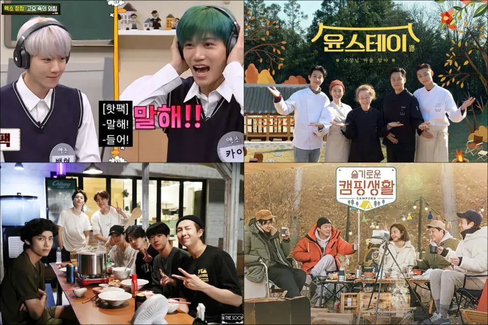 Gambar variety show Korea bertema makanan