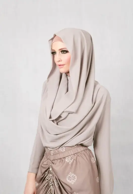 Warna jilbab yang sedang tren