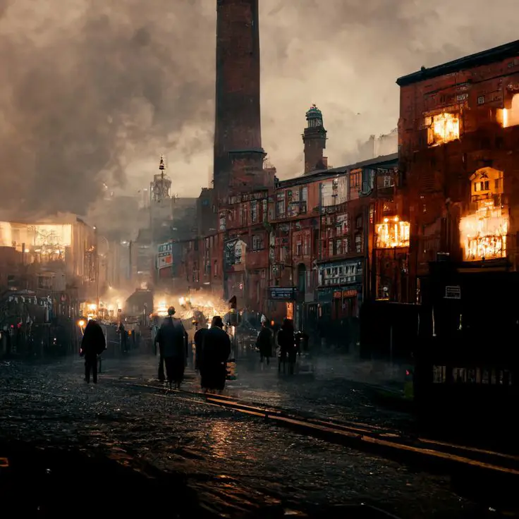 Suasana Birmingham dalam Peaky Blinders